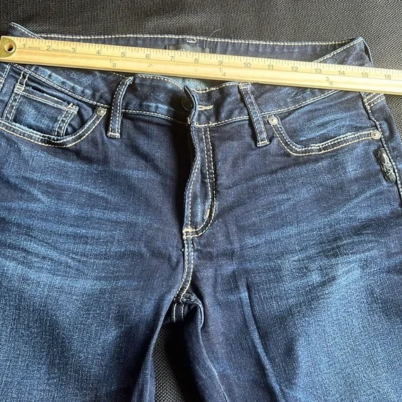 Silver Jeans Elyse blue jeans - Picture 13 of 16